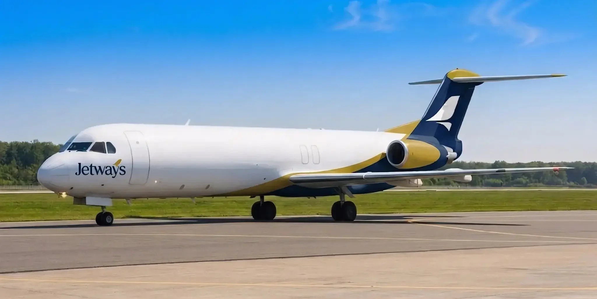 fokker 100 jet